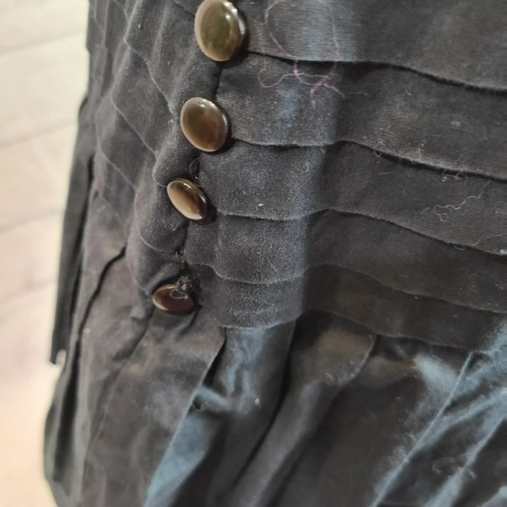 ♡3/$30♡ Plenty by Tracy Reese Black Mod Mini Dress - Picture 8 of 8